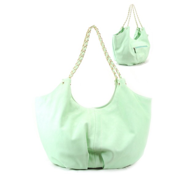 Mint Color Chain Shoulder Hobo Bag Purse Woman Handbag Mint / Rchhp1757mnt